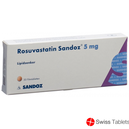 Rosuvastatin Sandoz Filmtabletten 5mg (neu) 30 Stück buy online