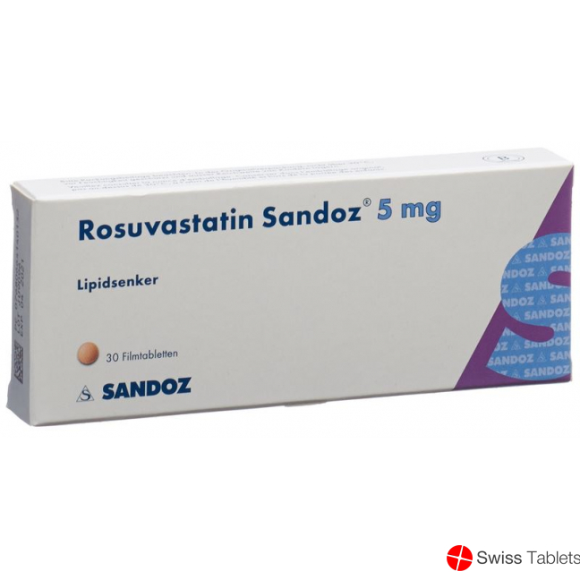 Rosuvastatin Sandoz Filmtabletten 5mg (neu) 30 Stück buy online
