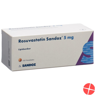 Rosuvastatin Sandoz Filmtabletten 5mg (neu) 100 Stück