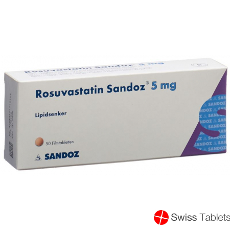 Rosuvastatin Sandoz Filmtabletten 5mg (neu) 50 Stück buy online