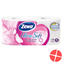 Zewa Toilettenpapier Weiss 4-lagig 150 Blatt 2 Stück