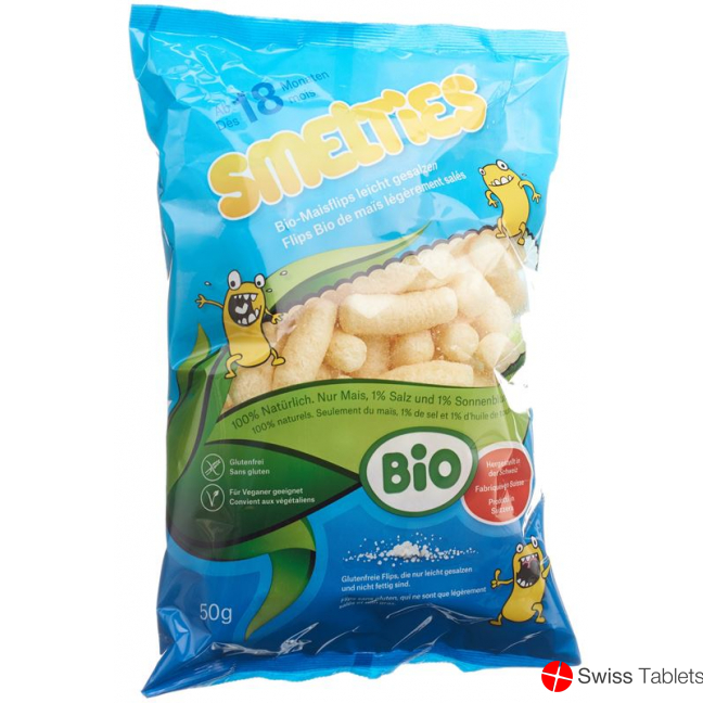 Smelties Bio-Maisflips Leicht Gesalzen 50g buy online