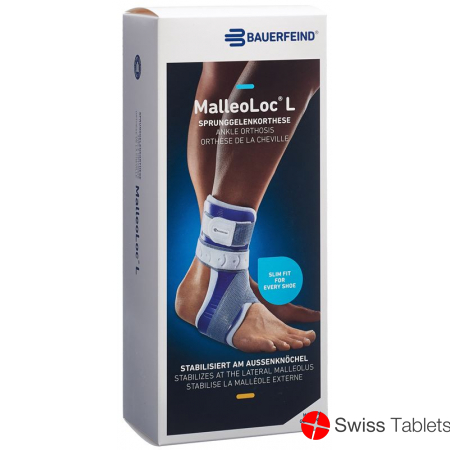Malleoloc L Stabilizing Orthosis Universal Left Titanium buy online