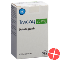 Tivicay Filmtabletten 25mg Flasche 30 Stück