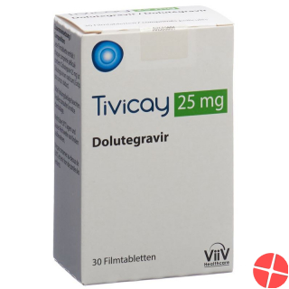 Tivicay Filmtabletten 25mg Flasche 30 Stück