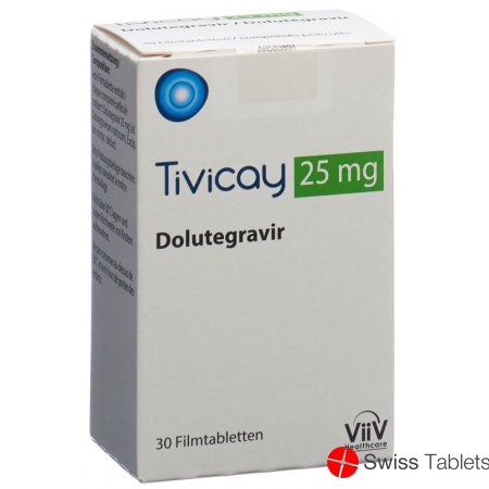Tivicay Filmtabletten 25mg Flasche 30 Stück buy online