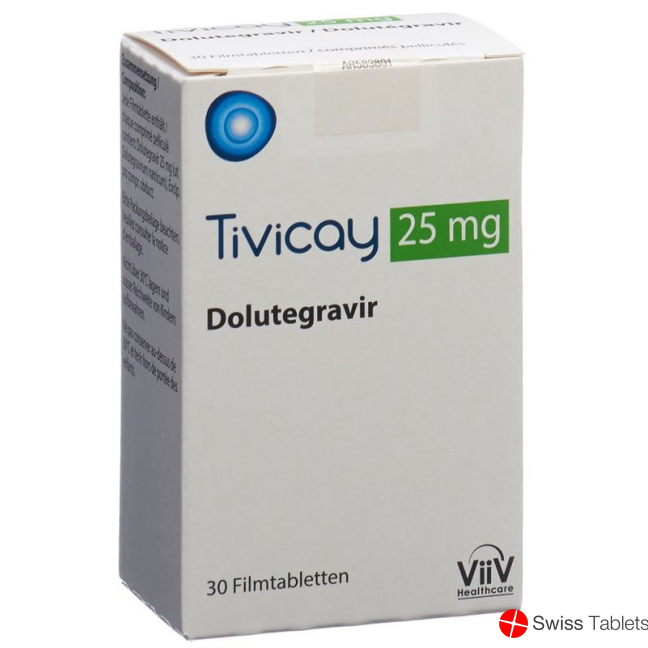 Tivicay Filmtabletten 25mg Flasche 30 Stück buy online