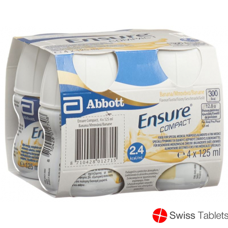 Ensure Compact 2.4 Kcal Drink Banane 4 Flasche 125ml buy online