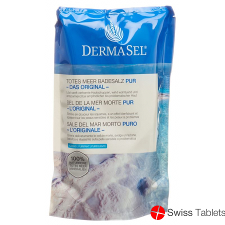 DermaSel Bath Salts Pure Bag 500g buy online