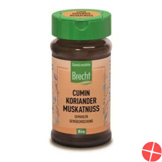 Brecht Cumin-koriander-muskatnus Gemahlen Bio 35g