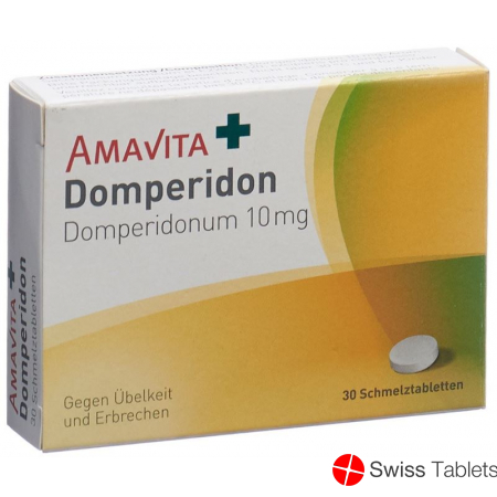 Amavita Domperidon Schmelztabletten 10mg 30 Stück buy online