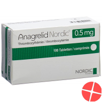 Anagrelid Nordic Tabletten 0.5mg 100 Stück