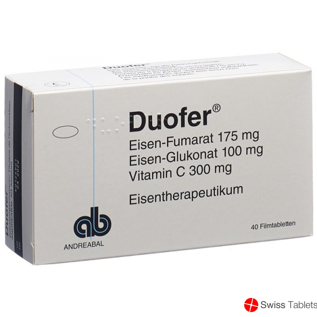 Duofer Filmtabletten Erwachsene (neu) 40 Stück buy online