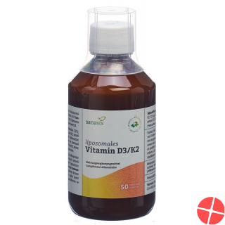 Sanasis Vitamin D3/k2 Liposomal 250ml