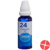 Omida Schüssler No24 Arsenum Jod Dil D 12 Flasche 30 M
