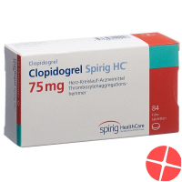 Clopidogrel Spirig HC Filmtabletten 75mg Neu 84 Stück