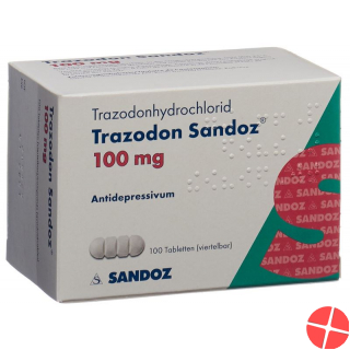 Trazodon Sandoz Tabletten 100mg 100 Stück