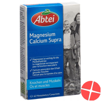 Abtei Magnesium Calcium Supra Filmtabletten 42 Stück