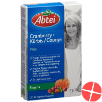 Abtei Cranberry + Kürbis Plus Kapseln 30 Stück