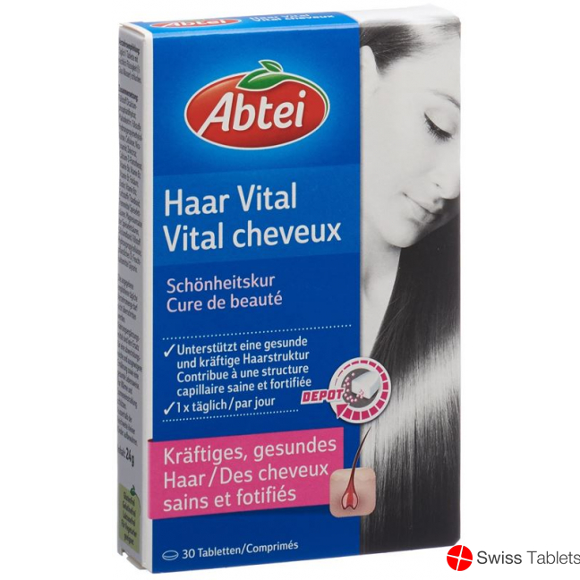 Abtei Haar Vital Depot Tabletten 30 Stück buy online