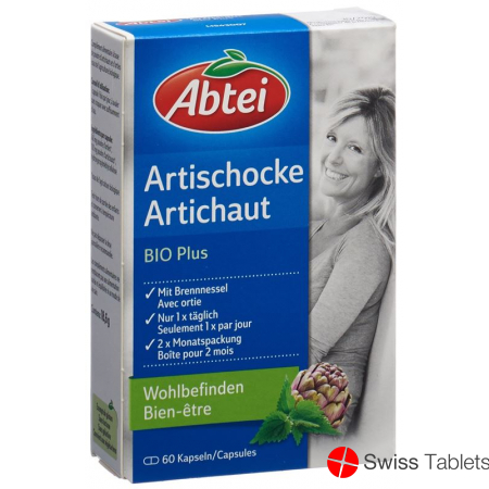 Abtei Artischocke Bio Plus Kapseln 60 Stück buy online