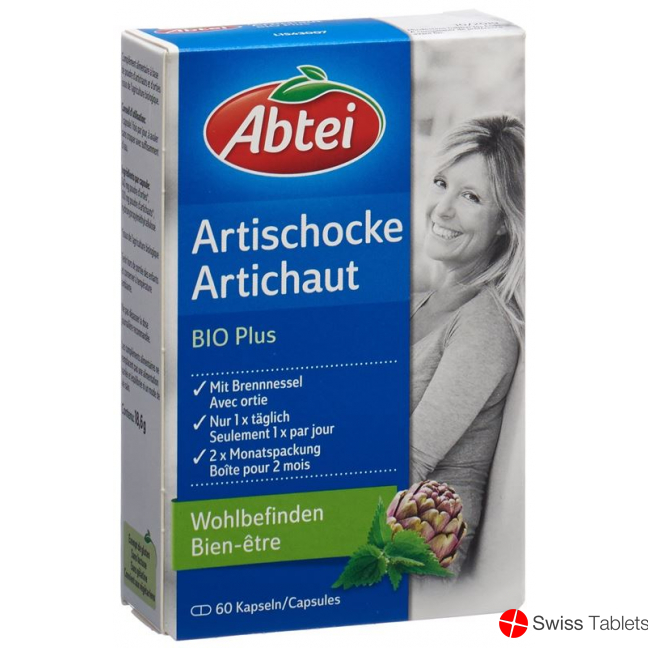 Abtei Artischocke Bio Plus Kapseln 60 Stück buy online