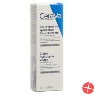 Cerave Moisturizing Facial Cream Dispenser 52ml