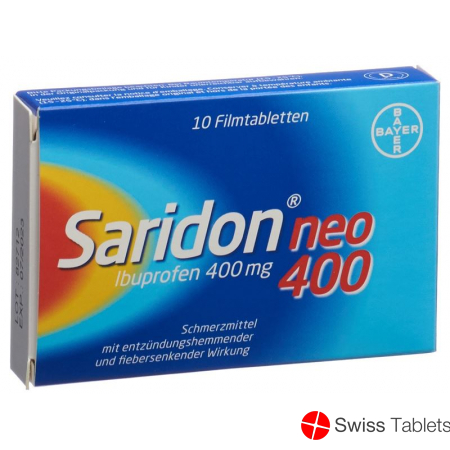 Saridon Neo Filmtabletten 400mg 10 Stück buy online