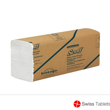 Scott Handtuch Multif 24x20cm Weiss Airfl 4000 Stück buy online