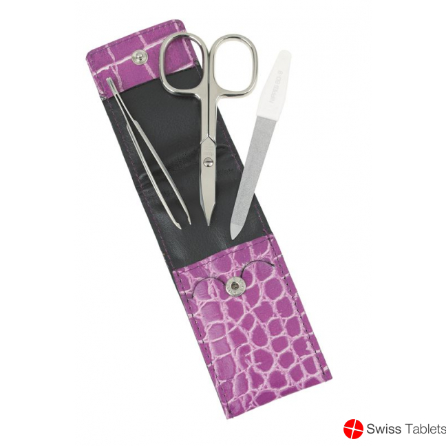 Sunstore Beauty Manikuer Set 3-teilig Lederetui Pink buy online