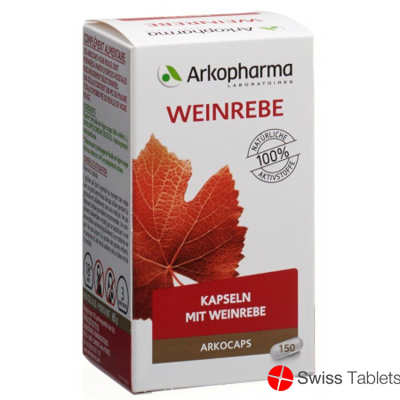 Arkocaps Weinrebe Kapseln Dose 150 Stück buy online