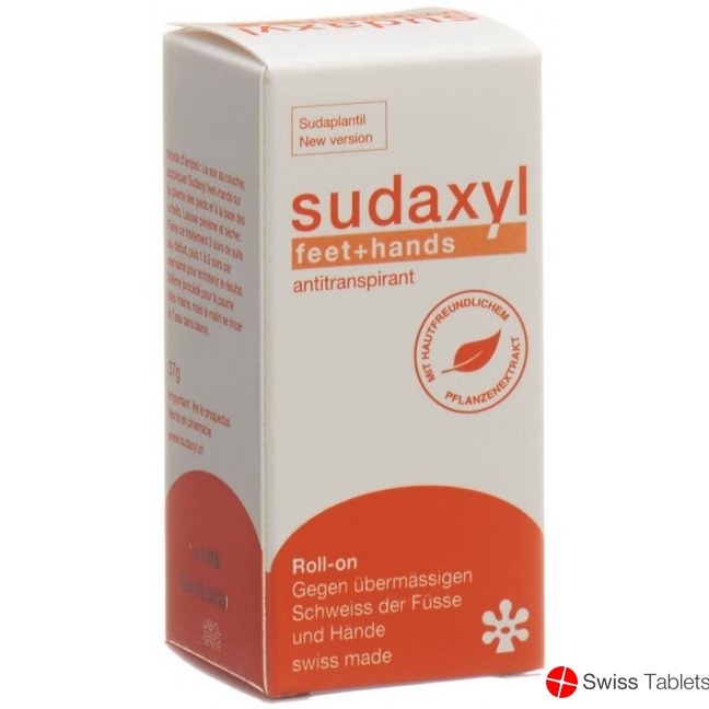 Sudaxyl Feet+hands Roll On 37g buy online