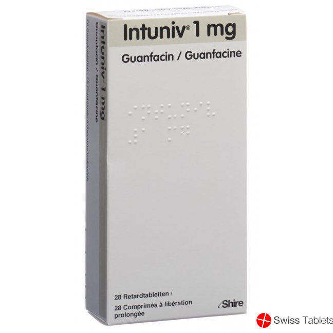 Intuniv Retard Tabletten 1mg 28 Stück buy online