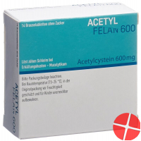 Acetylfelan Brausetabletten 600mg Dose 14 Stück