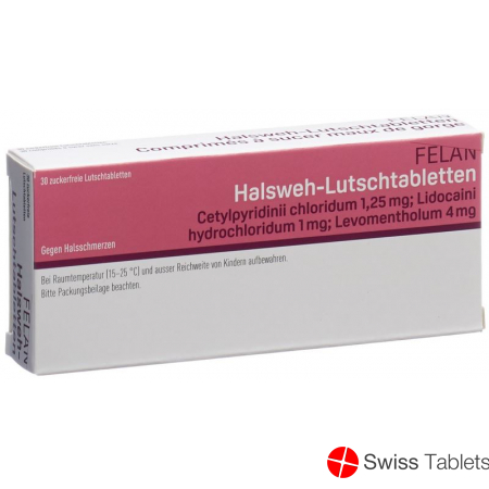 Felan Halsweh Lutschtabletten 30 Stück buy online
