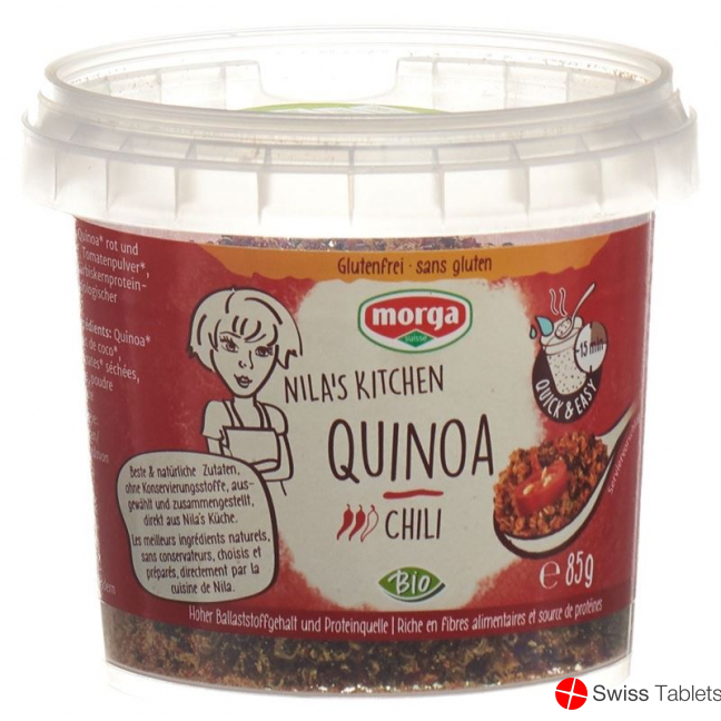 Morga Quinoa-Chili Glutenfrei Bio Dose 85g buy online