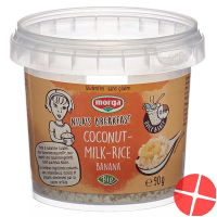 Morga Kokosmilch-Reis Banane Gf Bio Dose 90g