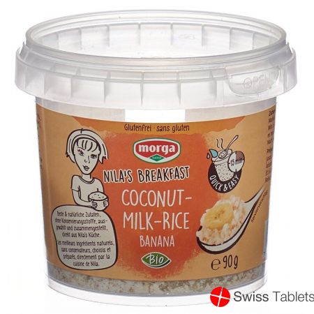 Morga Kokosmilch-Reis Banane Gf Bio Dose 90g buy online