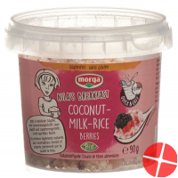 Morga Kokosmilch-Reis Beeren Gf Bio Dose 90g