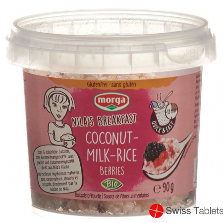 Morga Kokosmilch-Reis Beeren Gf Bio Dose 90g buy online