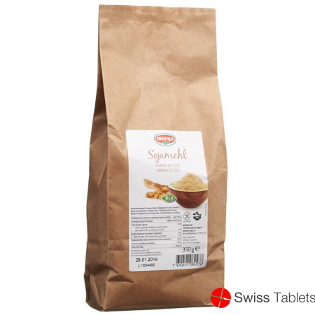 Morga Sojamehl Glutenfrei Bio Beutel 350g buy online