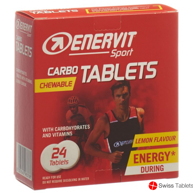 Enervit Carbo Tablets 24x 4g buy online