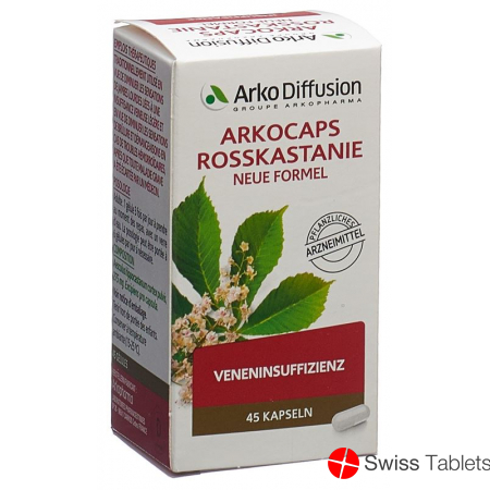 Arkocaps Rosskastanie Kapseln Neue Formel 45 Stück buy online