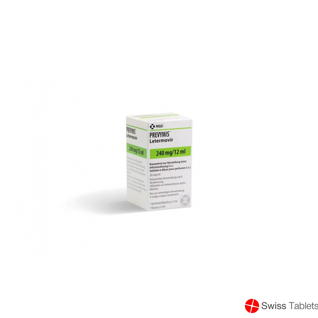 Prevymis Infusionskonzentrat 240mg/12ml Durchstechflasche buy online
