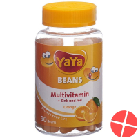 Yayabeans Multivitamin Orange ohne Gelatine 90 Stück