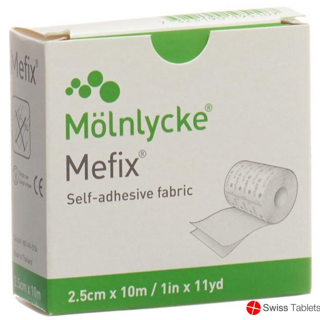 Mefix Fixationsvlies 10mx2.5cm (neu) Rolle buy online