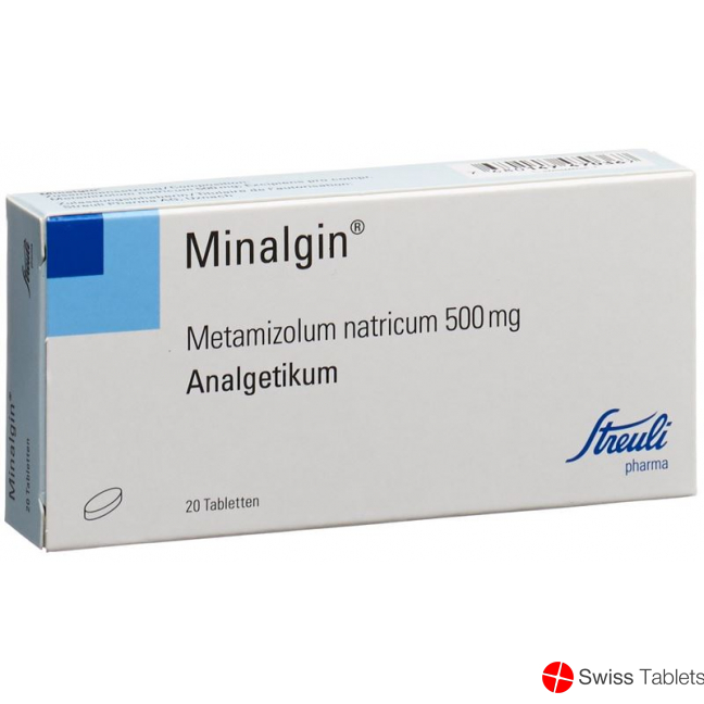 Minalgin Tabletten 500mg Oval 20 Stück buy online