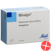 Minalgin Tabletten 500mg Oval 100 Stück