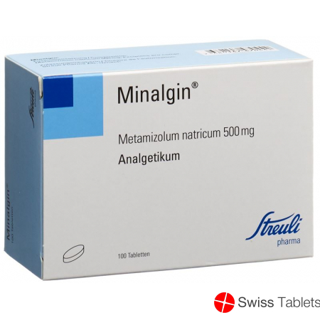 Minalgin Tabletten 500mg Oval 100 Stück buy online