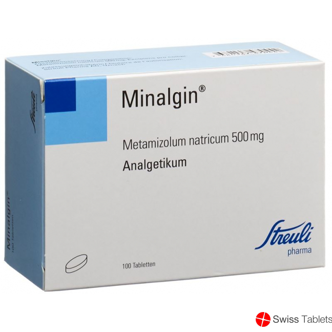 Minalgin Tabletten 500mg Oval 100 Stück buy online